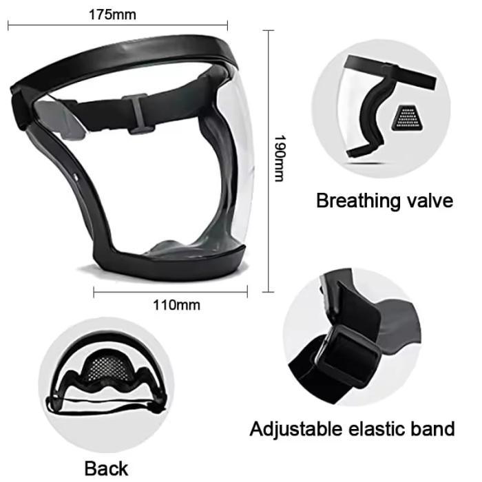 iUddokta - Full Face Safety Shield with Filter