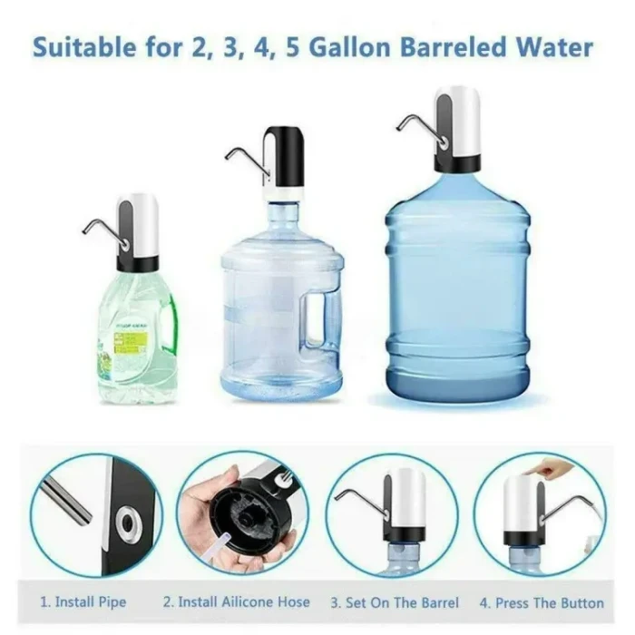 Recharging Drinking Water Pump